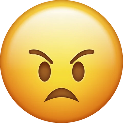 Angry Face Emoji