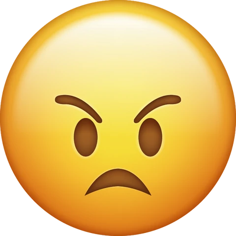 Angry Face Emoji